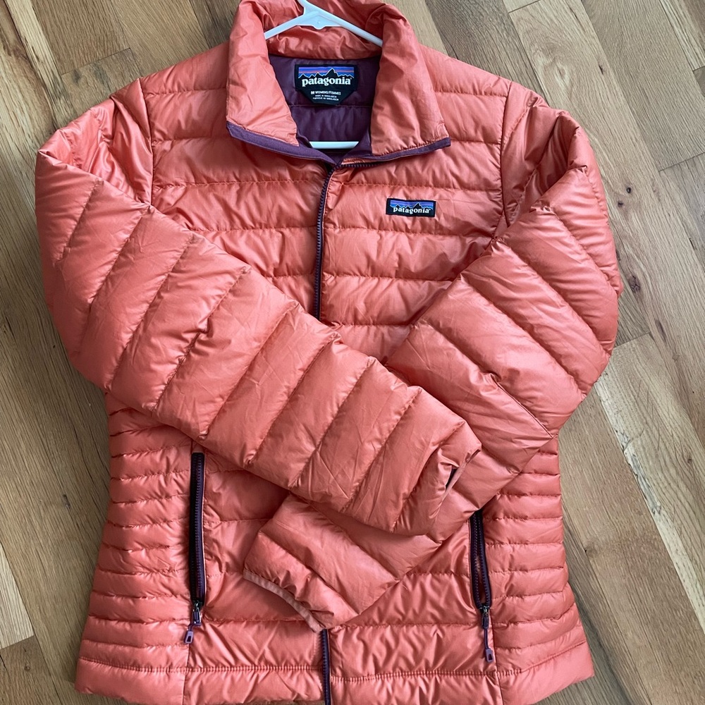 Patagonia Women's Vibrant Orange Puffer Jacket